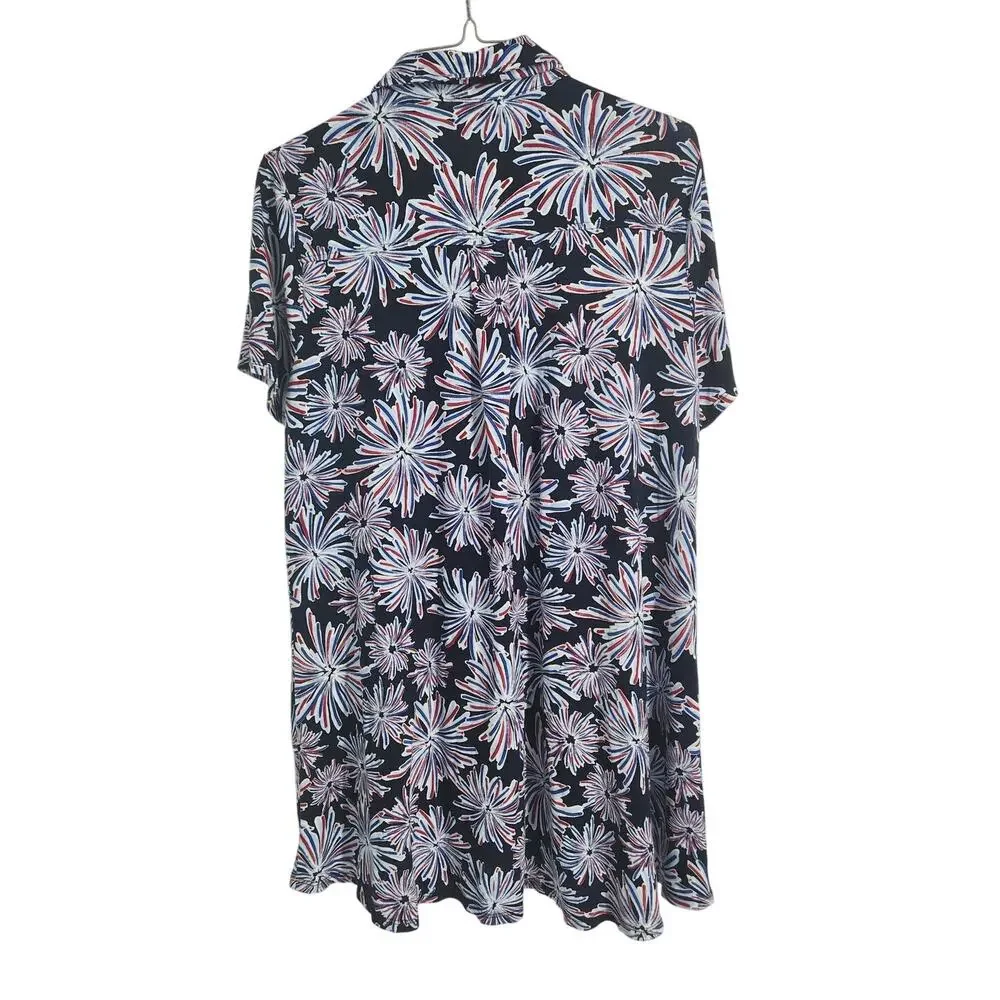 Kim Rogers Patriotic Fireworks Top - Women's Medium - Picture 2 of 5